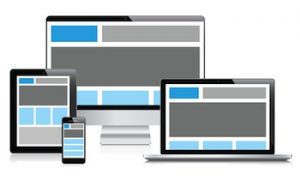 image of page layout on various devices